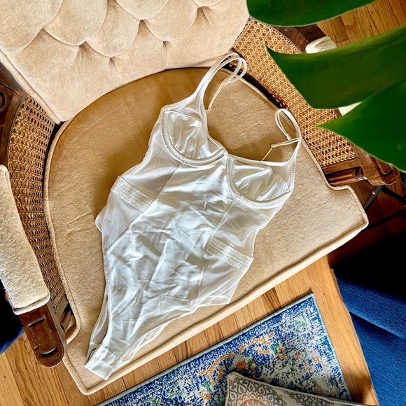 Zara Combination Tulle Bodysuit 32B - Picture 8 of 8